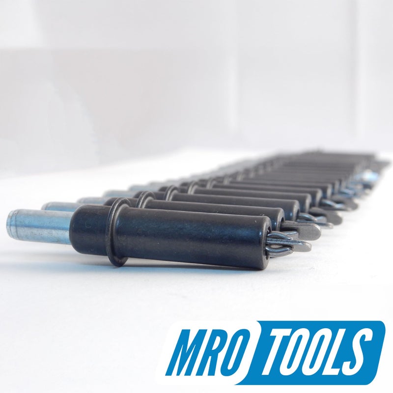 MRO Tools Cleco Fasteners 50 5/32 مثبتات صفائح معدنية Cleco + كماشة Cleco مع حقيبة حمل (K1S50-5/32) - Image 5
